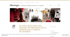 Desktop Screenshot of mixologiablog.com